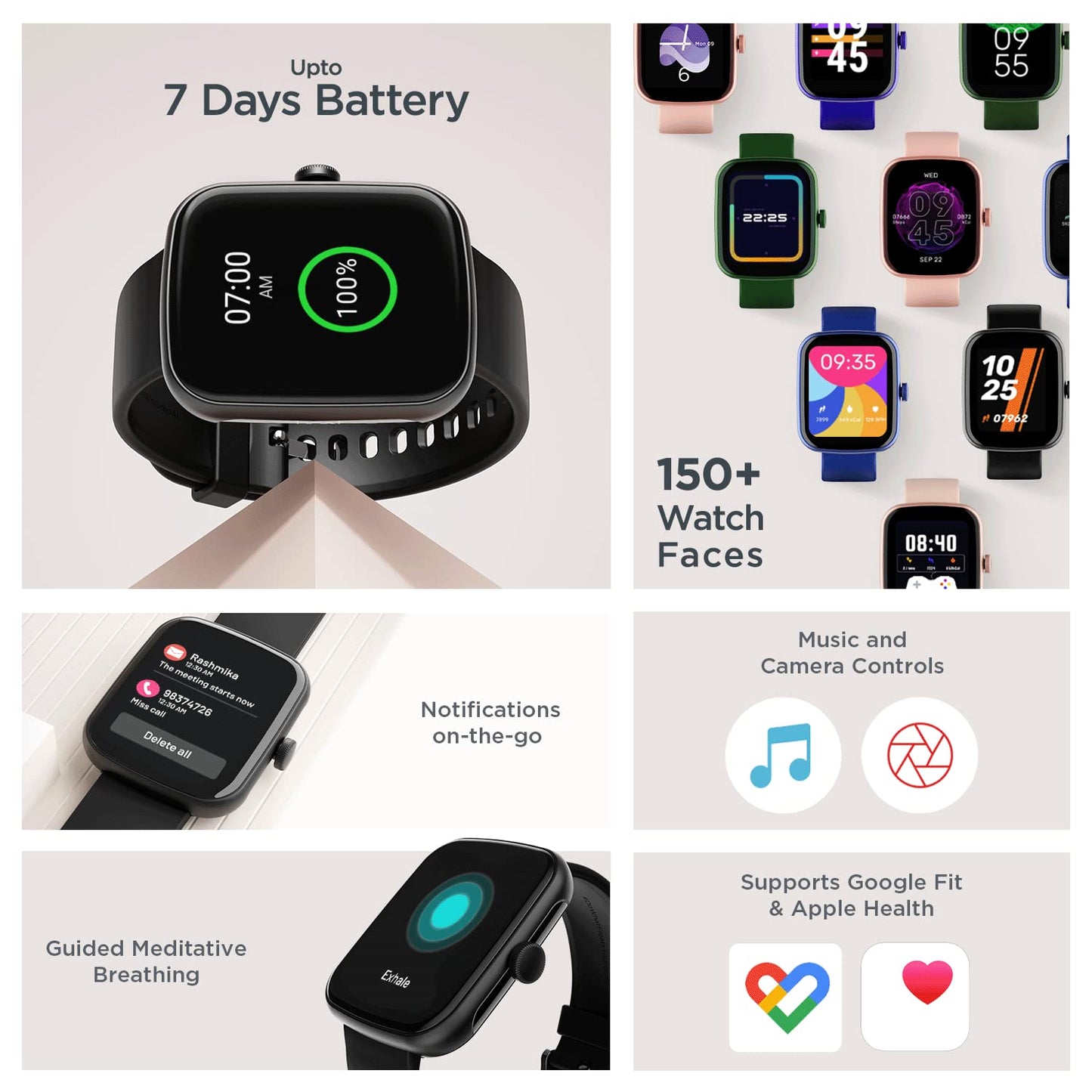 (Open Box) boAt Wave Style Call Smart Watch with Advanced BT Calling Chip,DIY Watch Face Studio, Coins, 1.69" HD Display, Health Ecosystem, Live Cricket Scores, Quick Replies, HR & SpO2