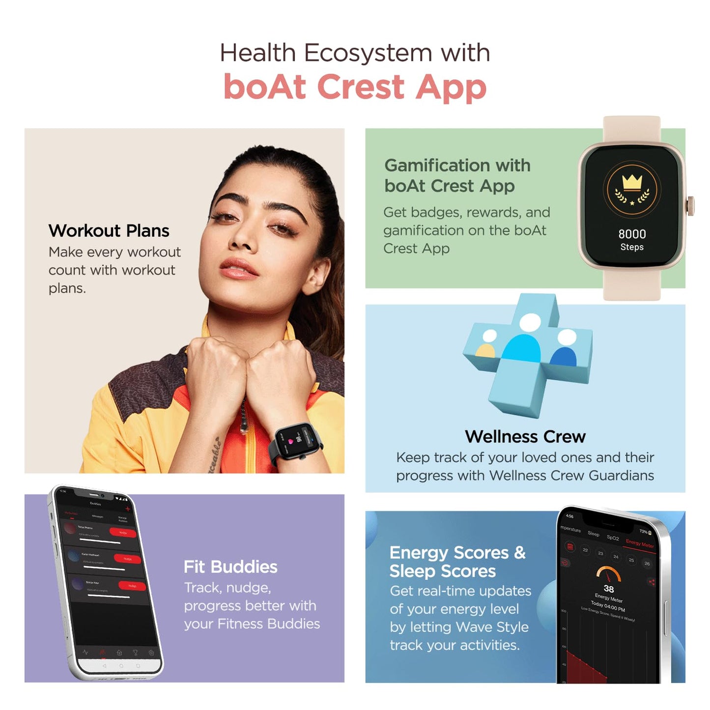 (Open Box) boAt Wave Style Call Smart Watch with Advanced BT Calling Chip,DIY Watch Face Studio, Coins, 1.69" HD Display, Health Ecosystem, Live Cricket Scores, Quick Replies, HR & SpO2