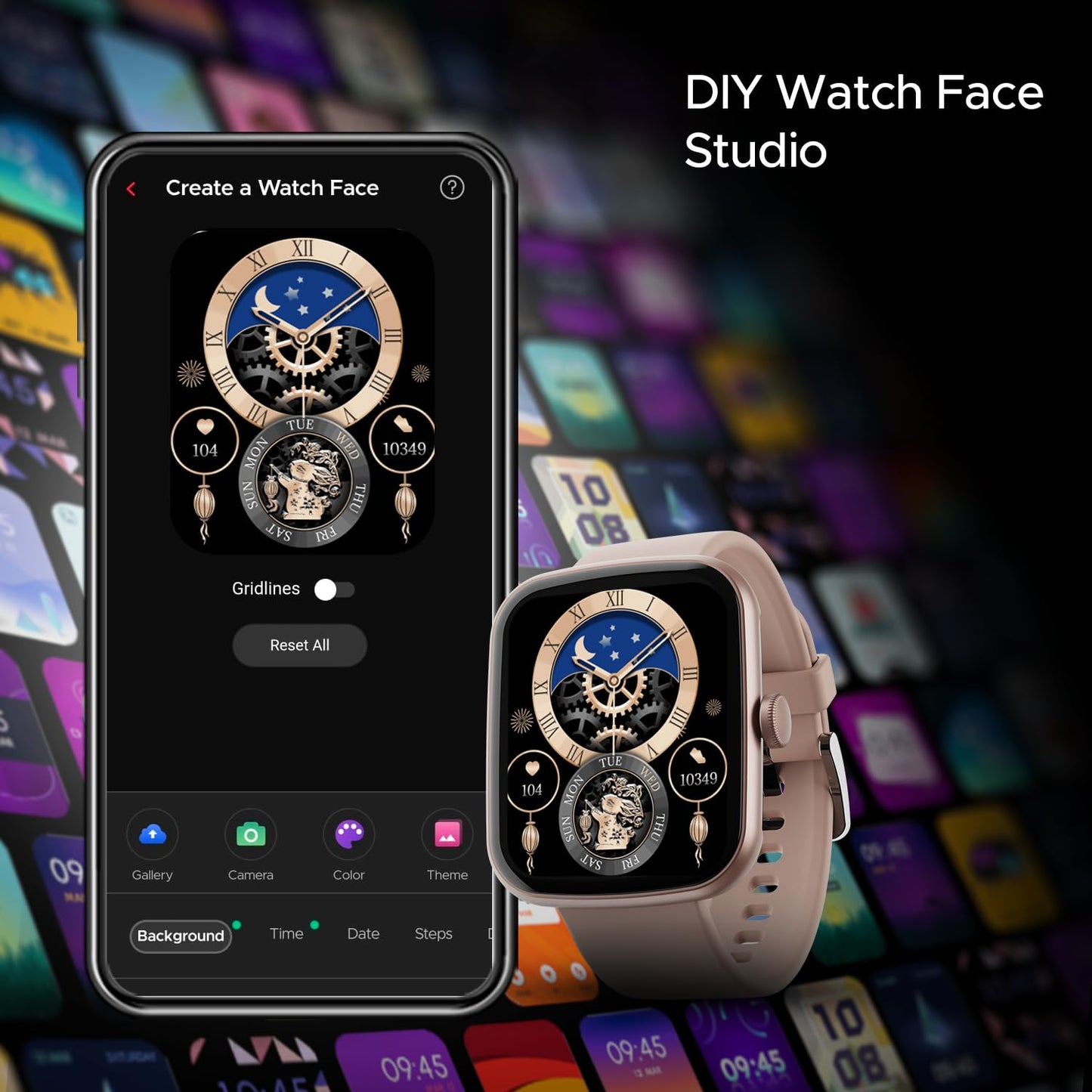 (Open Box) boAt Wave Style Call Smart Watch with Advanced BT Calling Chip,DIY Watch Face Studio, Coins, 1.69" HD Display, Health Ecosystem, Live Cricket Scores, Quick Replies, HR & SpO2