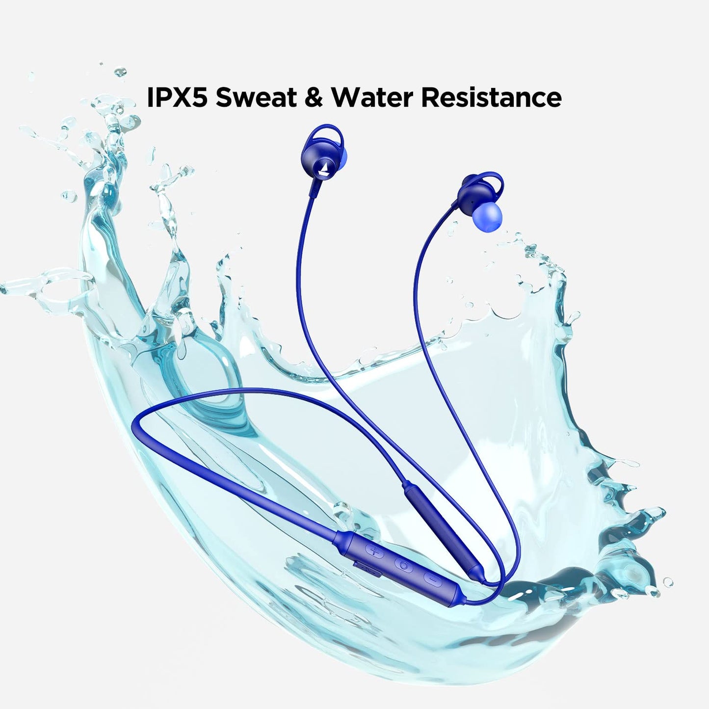 (Open box)boAt Rockerz 245v2 Bluetooth Wireless in Ear Earphones with Upto 8 Hours Playback, 12mm Drivers, IPX5, Magnetic Eartips, Integrated Controls and Lightweight Design with Mic (Navy Blue)