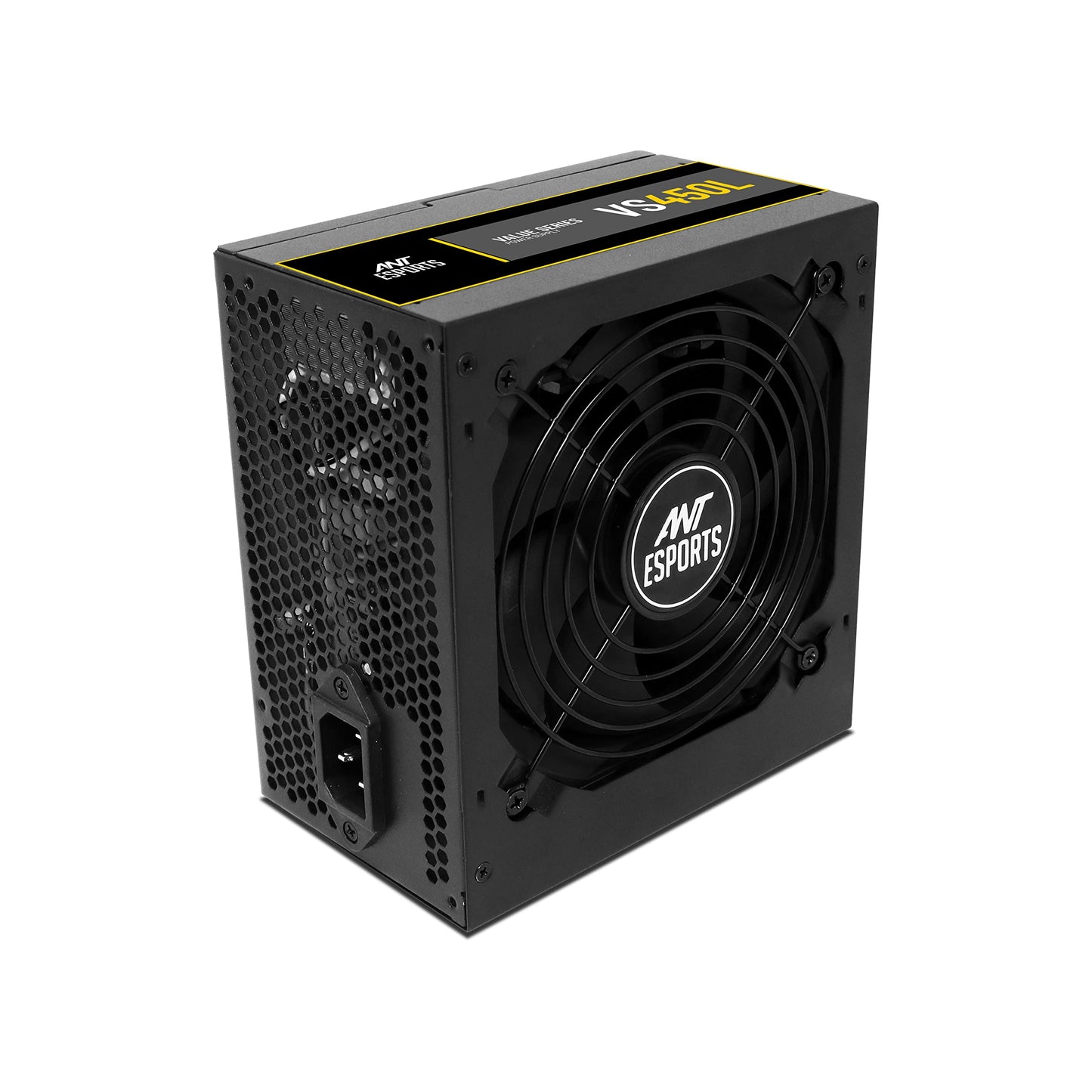 (Open Box)Ant Esports VS450L Non-Modular High Efficiency Gaming Power Supply/PSU with 1 x PCIe and 120mm Silent Fan