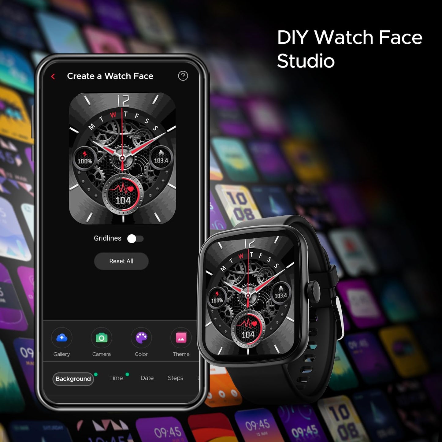 (Open Box) boAt Wave Style Call Smart Watch with Advanced BT Calling Chip,DIY Watch Face Studio, Coins, 1.69" HD Display, Health Ecosystem, Live Cricket Scores, Quick Replies, HR & SpO2