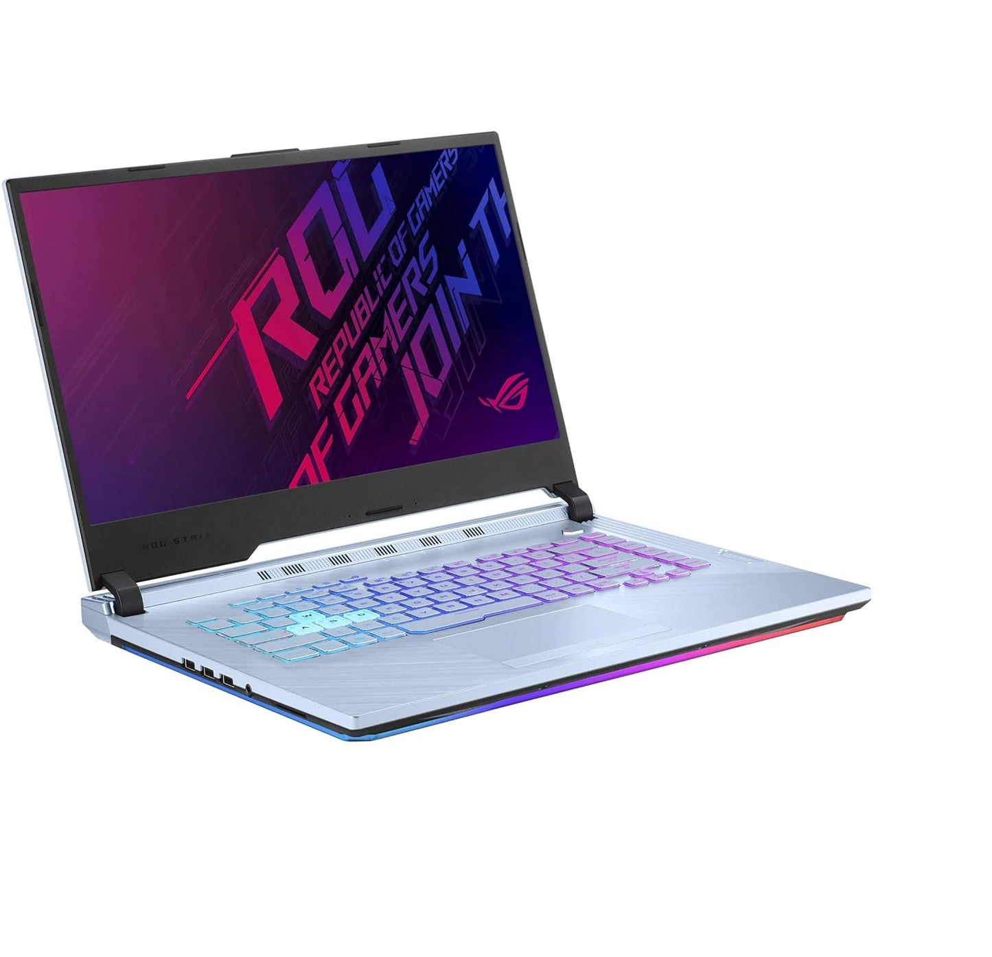 (Brand Refurbished)ASUS ROG Strix G 9th Gen Intel Core i7-9750H 15.60 inches 120Hz IPS FHD Gaming Laptop (16GB RAM, 1TB HDD+256GB SSD, NVIDIA GeForce RTX 2070-8GB, RGB Backlit-4 Zone, Windows 10 Home, GLACIER Blue, 2.57 kg) G531GW-AL249T