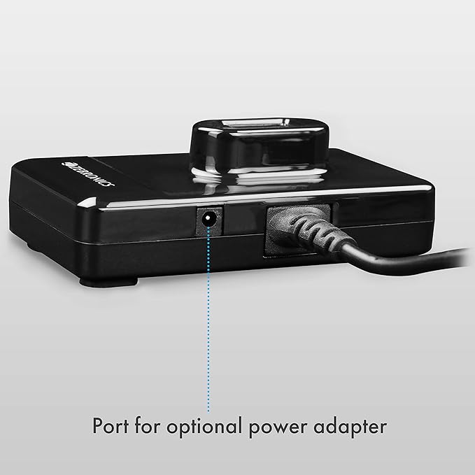 (Open Box) ZEBRONICS Zeb-100HB 4 Ports USB Hub for Laptop, PC Computers, Plug & Play, Backward Compatible - Black