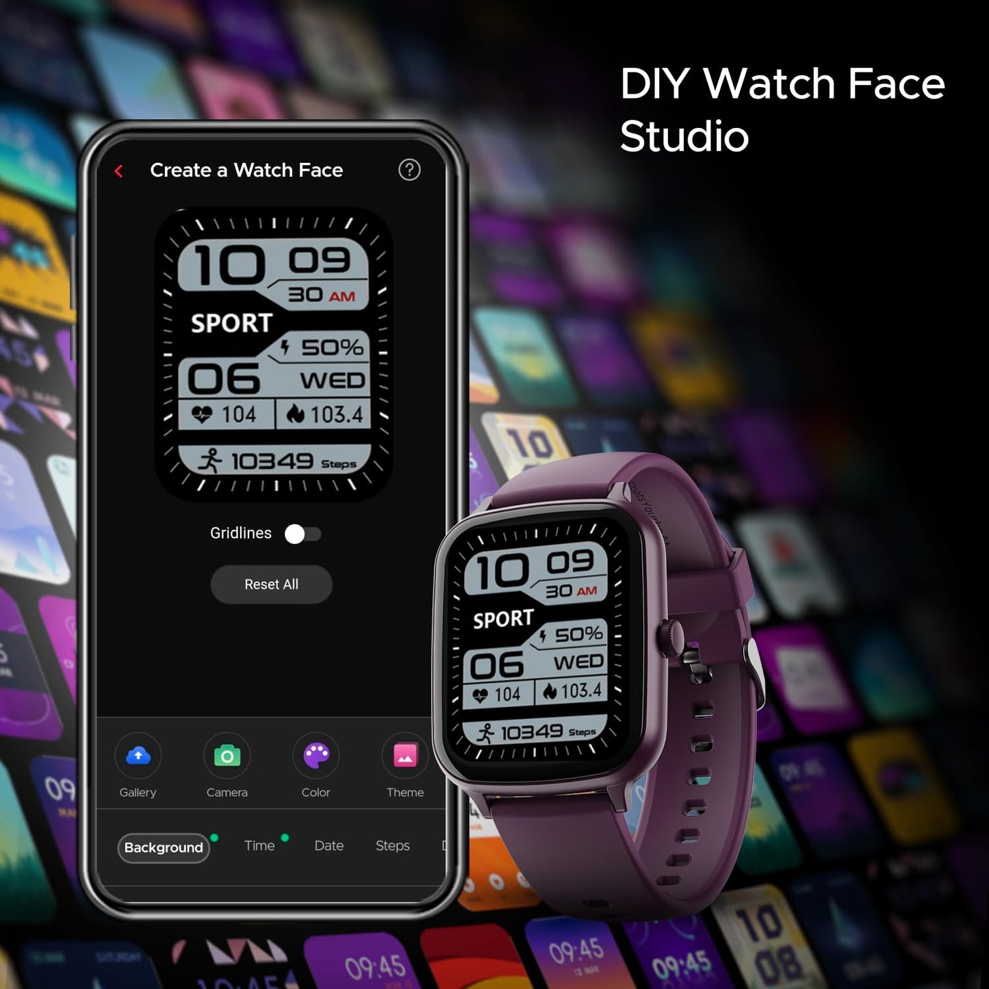 (Open Box) boAt Wave Style Call Smart Watch with Advanced BT Calling Chip,DIY Watch Face Studio, Coins, 1.69" HD Display, Health Ecosystem, Live Cricket Scores, Quick Replies, HR & SpO2