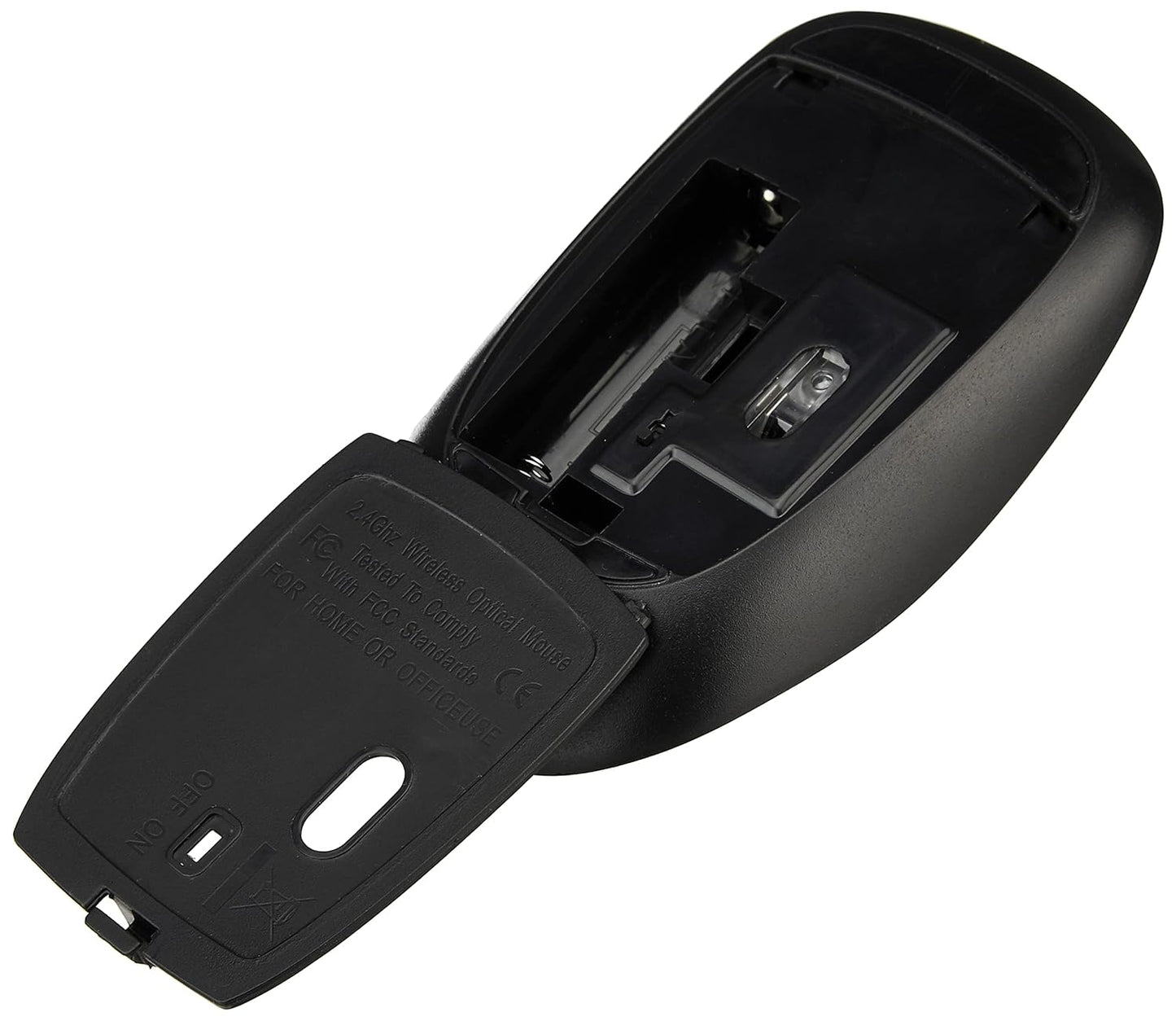 (Open Box) AmazonBasics Wireless Mouse | 2.4 GHz Connection, 1600 DPI | Type - C Adapter | Upto 12 Months of Battery Life | Ambidextrous Design | Suitable for PC/Mac/Laptop