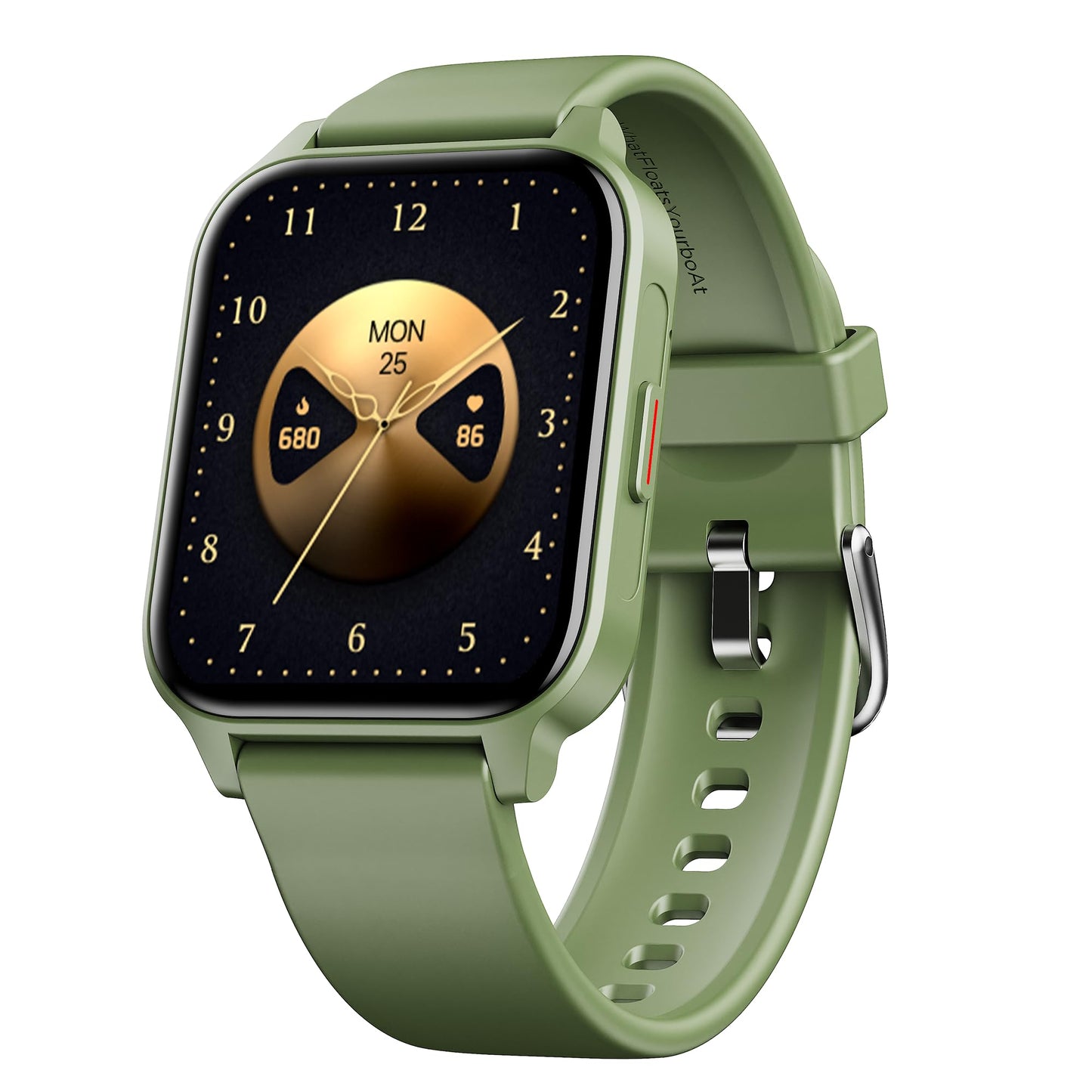(Open Box) boAt Wave Call 2 Plus Smart Watch w/Bilingual Support (Hindi/English), 1.96”(4.97 cm) HD Display, BT Calling, 100+Sports Modes, Animated Watch Faces, Voice Assistant(Metal Black)