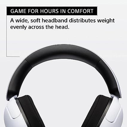 (OPEN BOX)Sony INZONE H3, MDR-G300 Wired Gaming Headset, Over-Ear Headphones with 360 Spatial Sound, USB Wired Over-Ear Professional + USB Connector, flip to Mute mic, App Support & PC Compatible (White)
