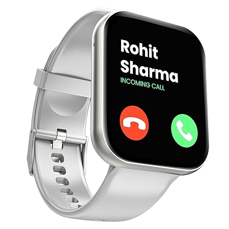(Open Box) TAGG Verve Connect Max Smartwatch with 1.80" Biggest Display & Advanced Calling | Fast Charging | 320 * 385px Resolution | 100+ WatchFace | Qwik Connect | HR, SPO2, SOS, Games, Calculator & More