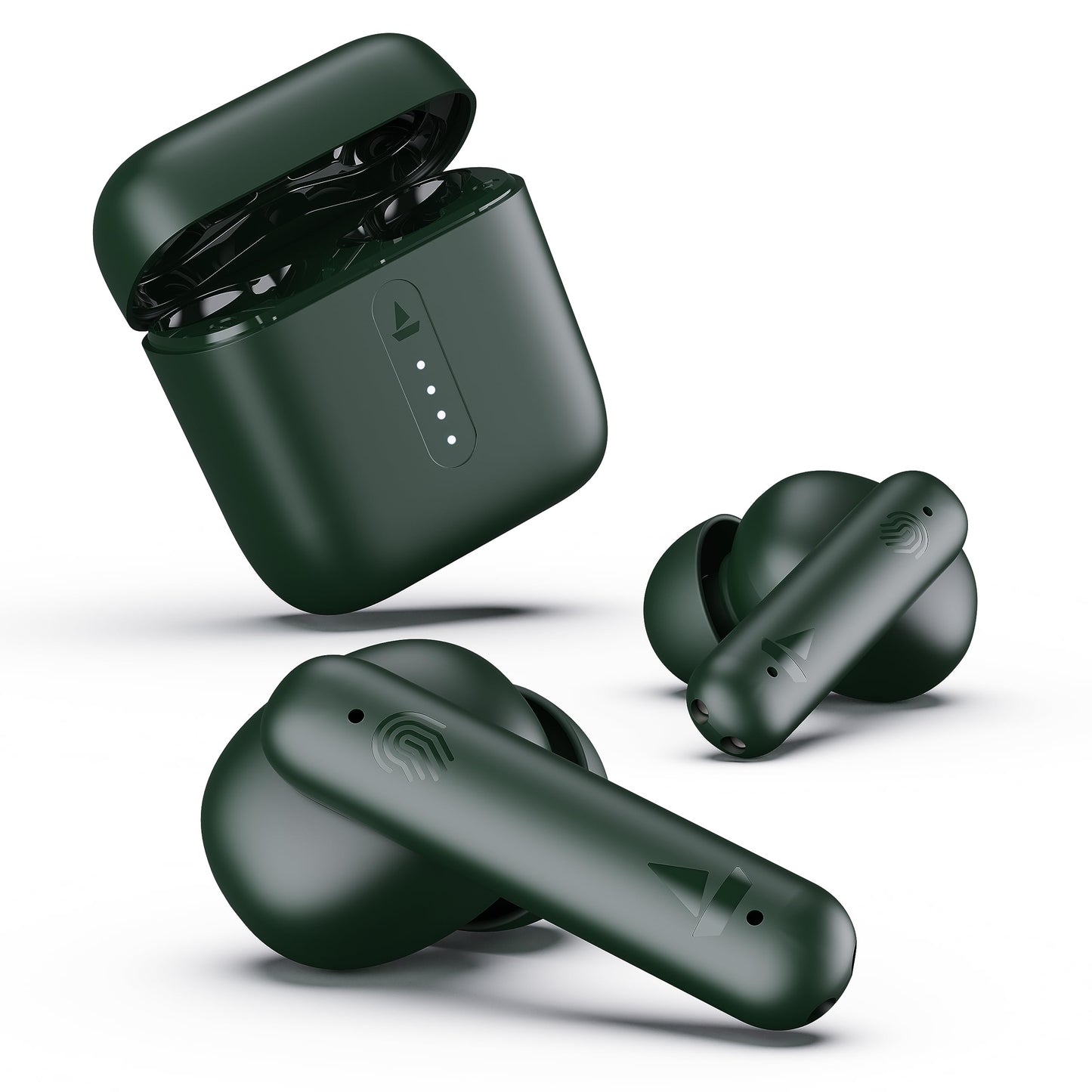 (Without Box) boAt Airdopes 141 Bluetooth Truly Wireless in-Ear Earbuds w/ 42H Playtime,Low Latency Mode for Gaming, ENx Tech, IWP, IPX4 Water Resistance, Smooth Touch Controls