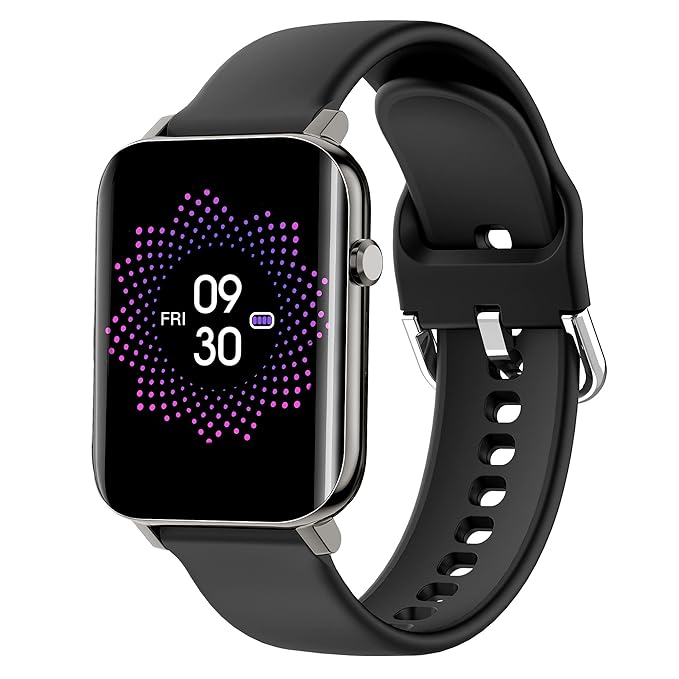 (Open Box) TAGG Verve Ultra Smartwatch with 1.69'' 3D Curved Display, Real SPO2, and Real-Time Heart Rate Tracking, 10 Days Battery Backup, IPX68 Waterproof