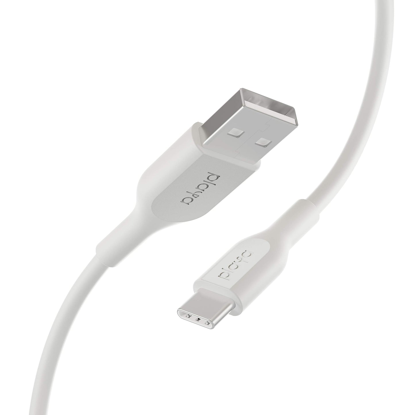 (Open Box) Playa by Belkin Fast Charging USB to USB-C Cable, USB Type C to USB A 2.0 Male Cable, 6.6 Feet (2 Meter), Black
