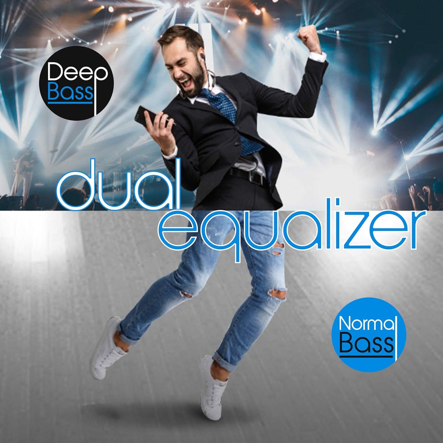 (Open Box) Infinity by Harman Glide 100 Wireless Bluetooth in Ear Headphones with Mic (Charcoal Black)