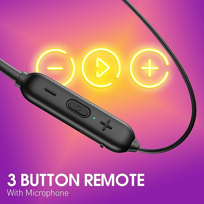 (Open Box) Infinity - JBL Tranz N400, in-Ear Headphones with 36 Hr Playtime, Fast Charge, Deep Bass Sound, Dual Equalizer, IPX5 Sweatproof, Bluetooth Headset (Black)