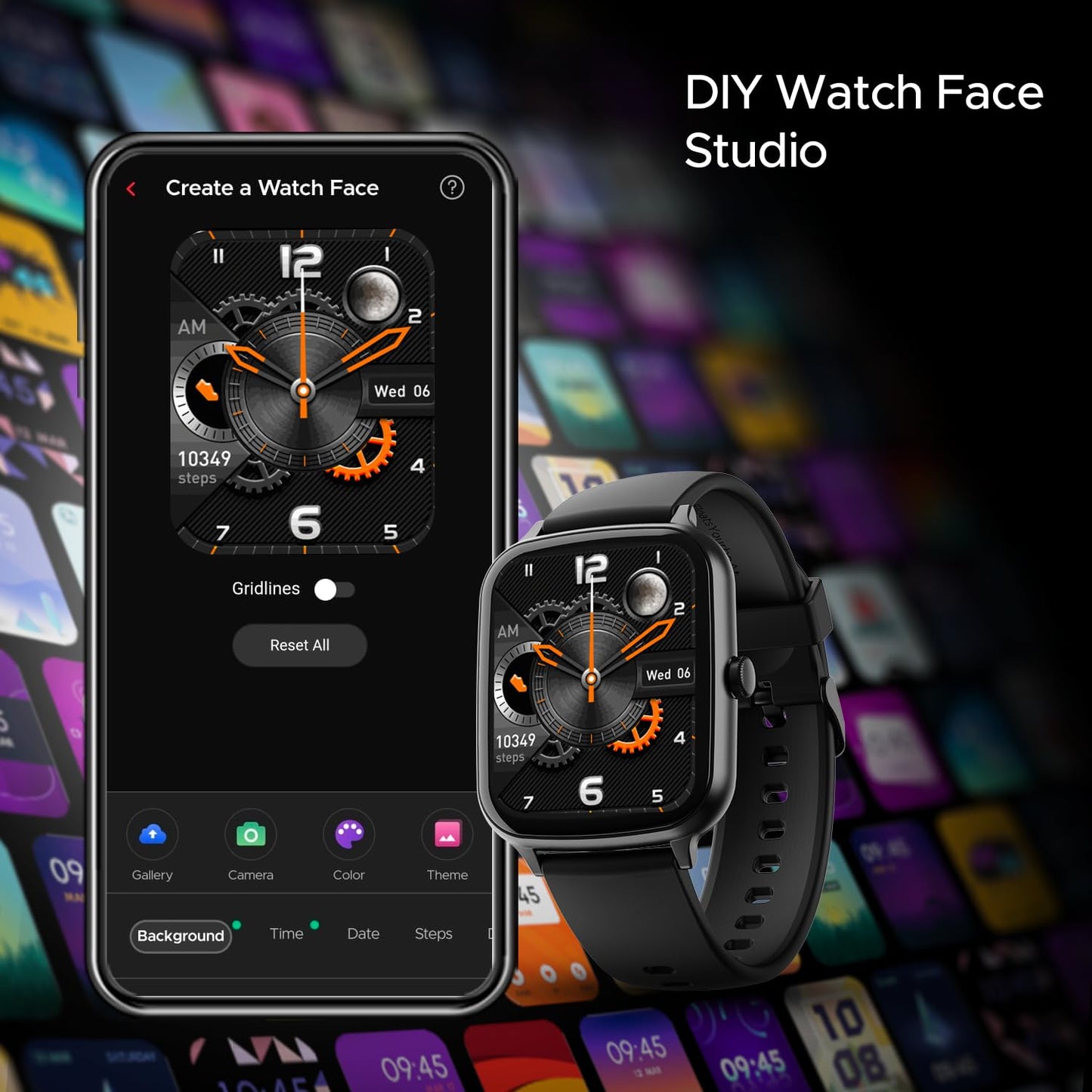 (Open Box) boAt Wave Style Call Smart Watch with Advanced BT Calling Chip,DIY Watch Face Studio, Coins, 1.69" HD Display, Health Ecosystem, Live Cricket Scores, Quick Replies, HR & SpO2