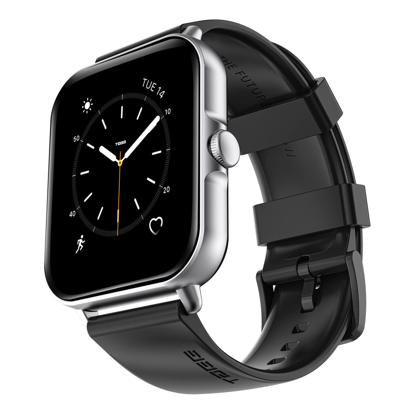 (Open box)TAGG Engage Lite Advanced Calling Smartwatch with Split Screen Function | Single Chip Technology | Fast Charge 10 min = 1 Day Usage | AI Voice Assistant | Built-In Games, Calculator, Stopwatch & Timer