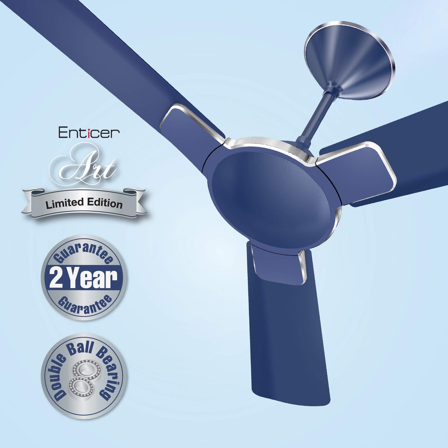 Havells 1200 mm FAN ENTICER ES BEIGE COPPER, 2 Star