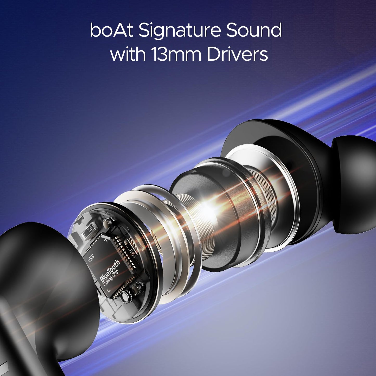 (Open Box)boAt Airdopes 170 TWS in Ear Earbuds with 50H Playtime, Quad Mics Enx Tech, Low Latency Mode, 13Mm Drivers, ASAP Charge, Ipx4, Iwp, Touch Controls & Bt V5.3