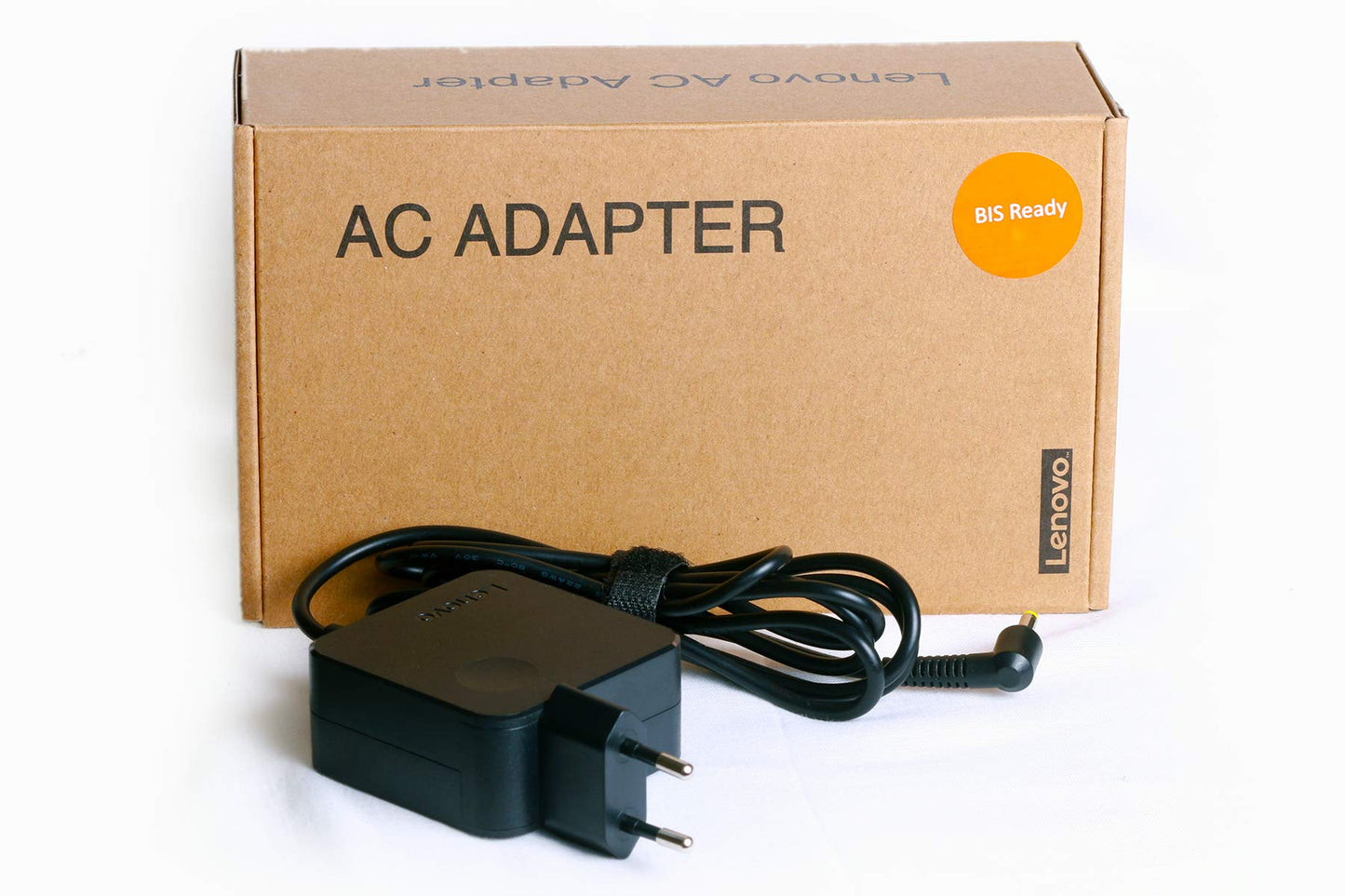 (OPEN BOX)Lenovo 65W USB Slim Tip Rectangular pin Laptop Adapter/Charger with Power Cord for Select Models of Lenovo Laptops (888015000, Black)