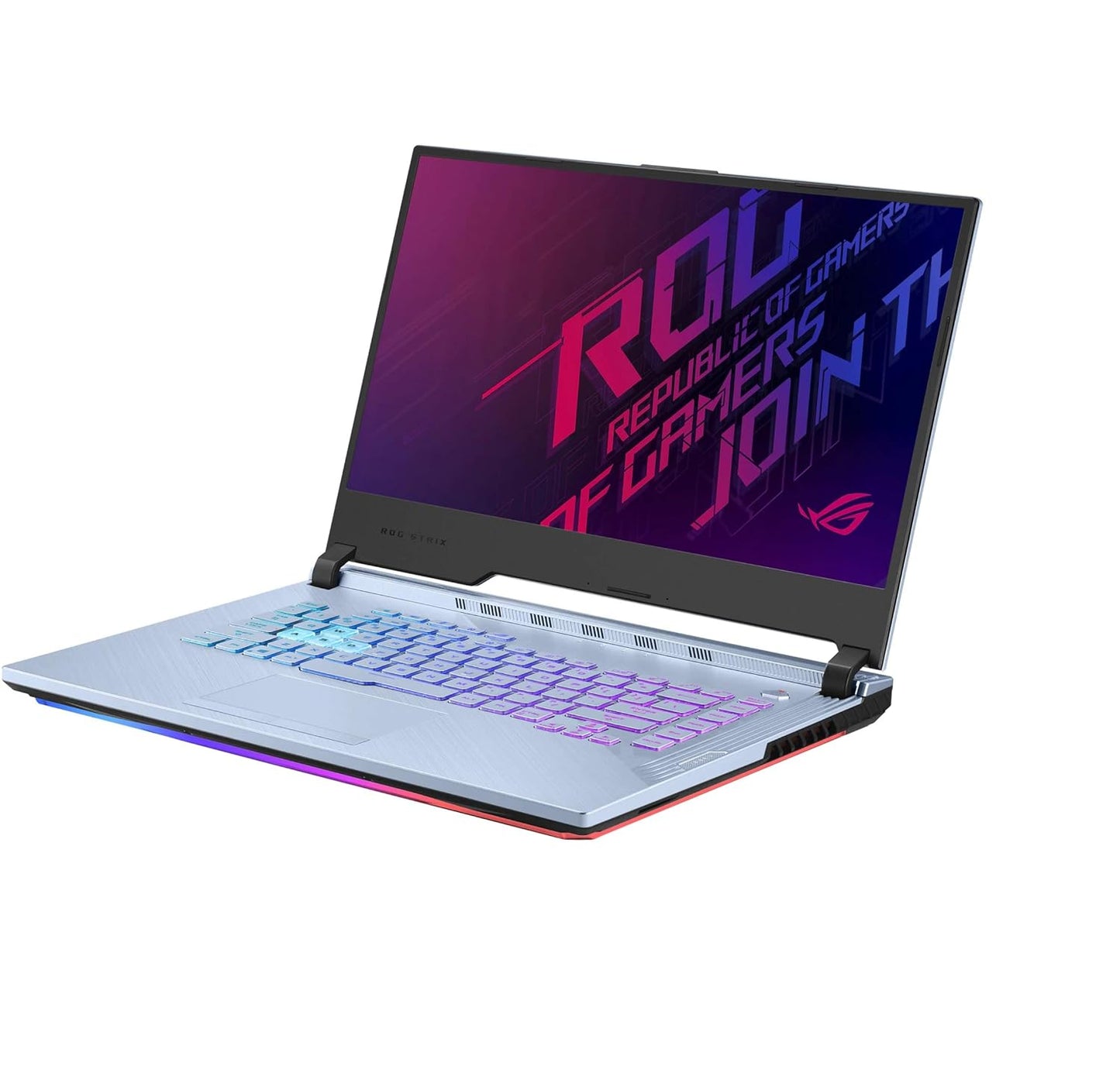 (Brand Refurbished)ASUS ROG Strix G 9th Gen Intel Core i7-9750H 15.60 inches 120Hz IPS FHD Gaming Laptop (16GB RAM, 1TB HDD+256GB SSD, NVIDIA GeForce RTX 2070-8GB, RGB Backlit-4 Zone, Windows 10 Home, GLACIER Blue, 2.57 kg) G531GW-AL249T
