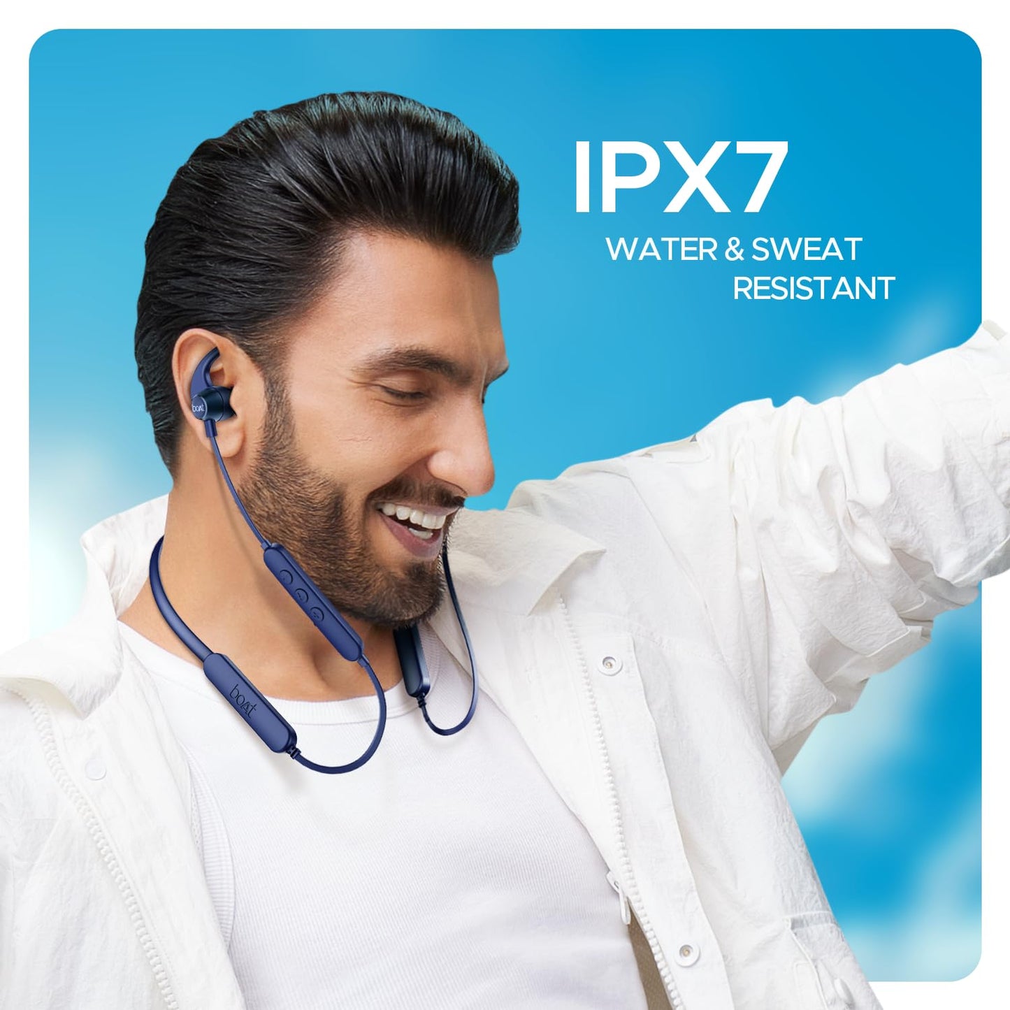 (Open Box)boAt Rockerz 255 Touch Neckband with Full Touch Controls,Spatial Audio,Up to 30H Playtime,ASAP Charge,Beast Mode,Enx Technology(Deep Blue),in-Ear,Bluetooth