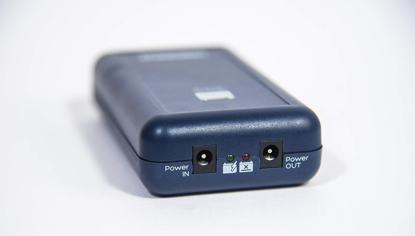 (Open Box)Luminous 1202|Mini Ups|Dual-Band Router Ups|Reliable Power Backup During Power Cut for WiFi Router,Intercom,Set-Top Box,Alexa,and Mini Camera|Upto 4Hrs Backup|Portable Ups |Backup & Protection,Blue