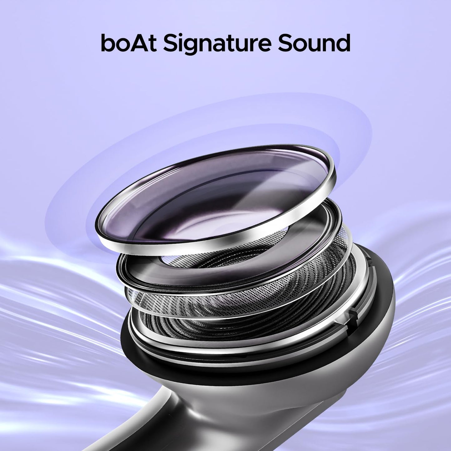 (OPEN BOX0 boAt Airdopes 91 Truly Wireless in Ear Ear Buds w/ 45 hrs Playtime, Beast Mode with 50 ms Low Latency, Dual Mics with ENx, ASAP Charge, IWP Tech, IPX4 & Bluetooth v5.3(Active Black)