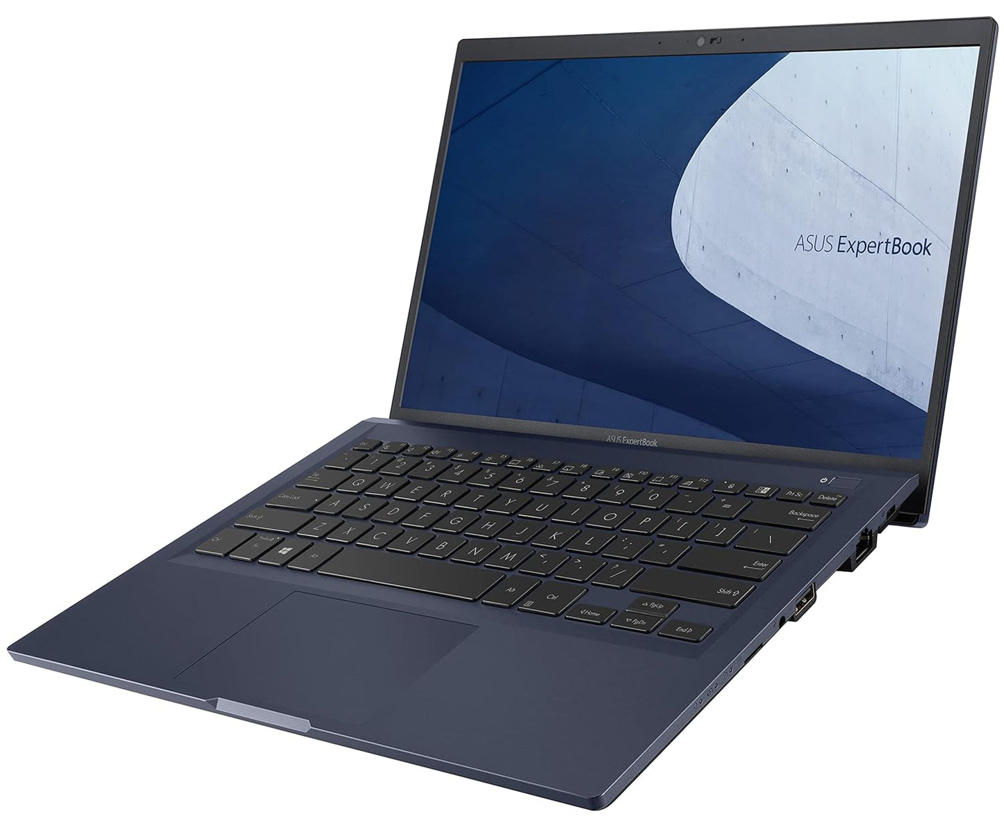 (Brand Refurbished) ASUS ExpertBook B1 Business Laptop, 14” FHD, Intel Core i5-1135G7, 512GB SSD, 8GB RAM, Military Grade Durable, AI Noise Cancelling, Webcam Privacy Shield, Win 10 Pro, Star Black, B1400CEAE-EK4627X