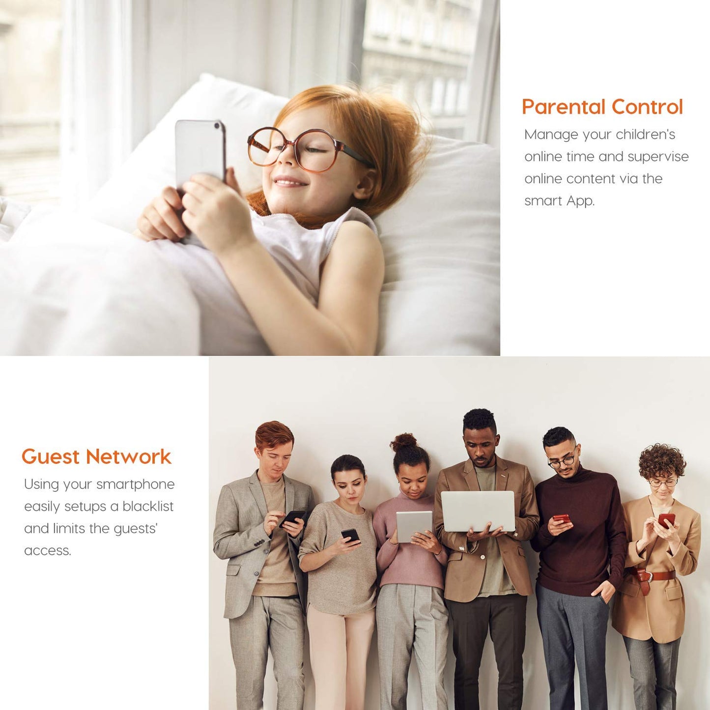 (Open Box) Tenda AC21 2100Mbps Dual Band Gigabit Wireless Router, MU-MIMO, Easy Setup, Supports Guest Network, Parental Control, Client Filter, IPv6 (Black, Not a Modem)