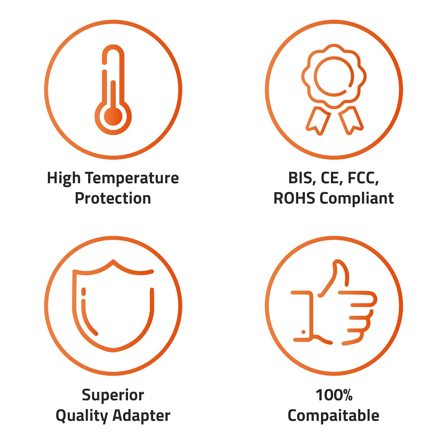 (Open Box) Artis A0406 45Watt Laptop Charger/Adapter Without Power Cord Compatible with Asus Laptops (19V/2.37A, 45Watt) (Pin Size: 4.0 x 1.35mm) (BIS Certified)