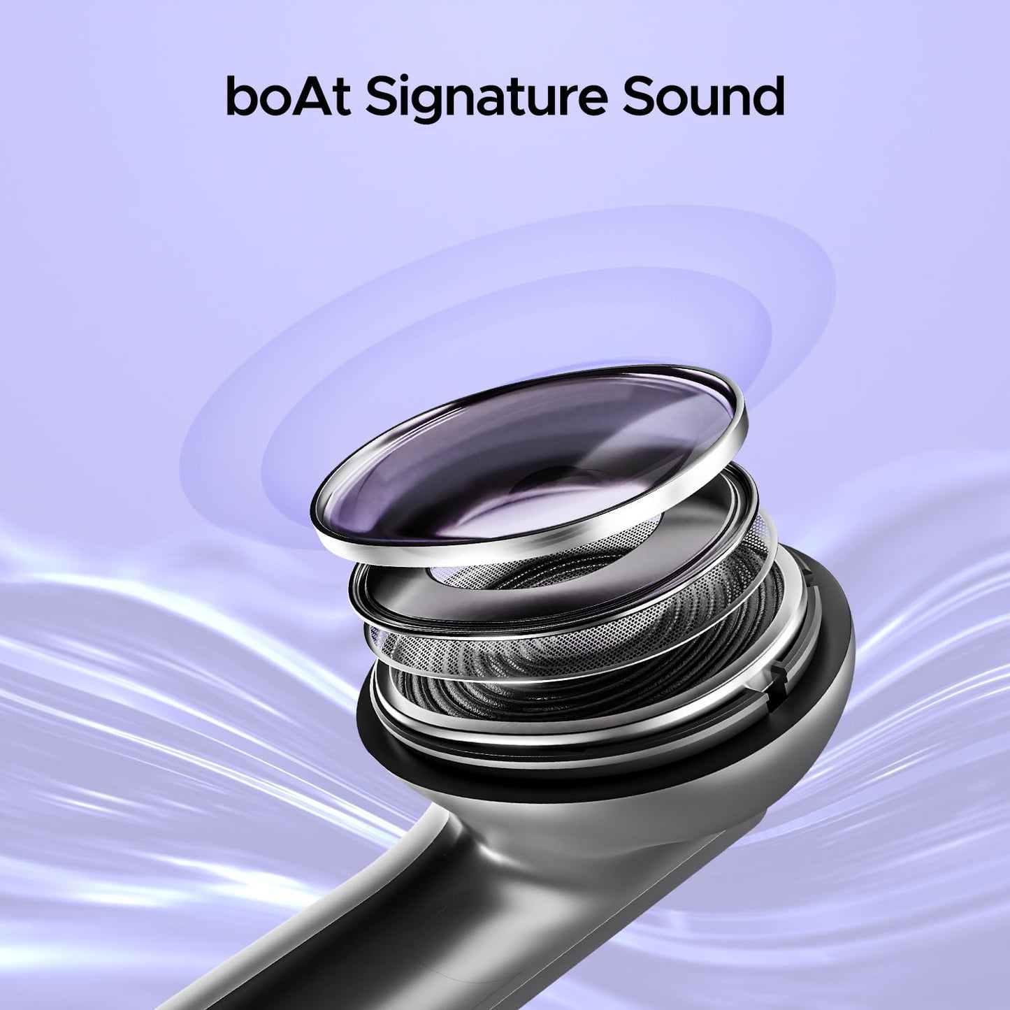 (OPEN BOX0 boAt Airdopes 91 Truly Wireless in Ear Ear Buds w/ 45 hrs Playtime, Beast Mode with 50 ms Low Latency, Dual Mics with ENx, ASAP Charge, IWP Tech, IPX4 & Bluetooth v5.3(Active Black)