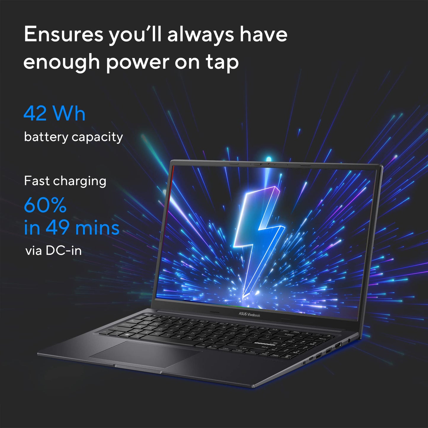 (Brand Refurbished)ASUS Vivobook 15X (2023), Intel Core i3-1315U 13th Gen, 15.6" (39.62 cms) FHD, Thin and Light Laptop (8GB/512GB SSD/Windows 11/Office 2021/Backlit KB/Silver/1.6 kg), K3504VAB-NJ322WS