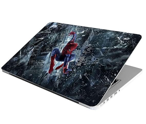 (Open Box) ANCIARY Full Laptop Skin Stickers HD Quality Sticker for Laptops Upto 15.6" (Dustproof|Waterproof|Scratchproof|Reusable) - Flying SPDR FL