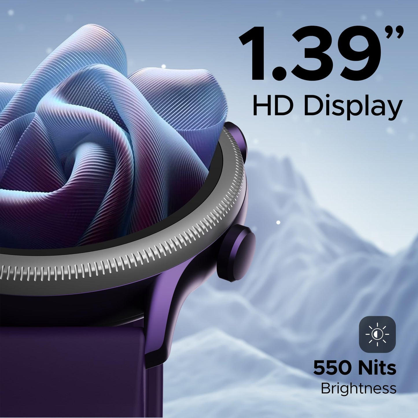 (Without box)boAt Lunar Orb w/ 1.45" (3.6 cm) AMOLED Display, BT Calling, DIY Watch Face Studio, Coins, Crest App Health Ecosystem, Live Cricket & Football Scores, IP67, Smart Watch for Men & Women(Active Black)