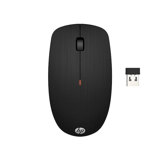 (Open Box) HP X200 Wireless Mouse with 2.4 GHz Wireless connectivity, Adjustable DPI up to 1600, ambidextrous Design, and 18-Month Long Battery Life. (6VY95AA)