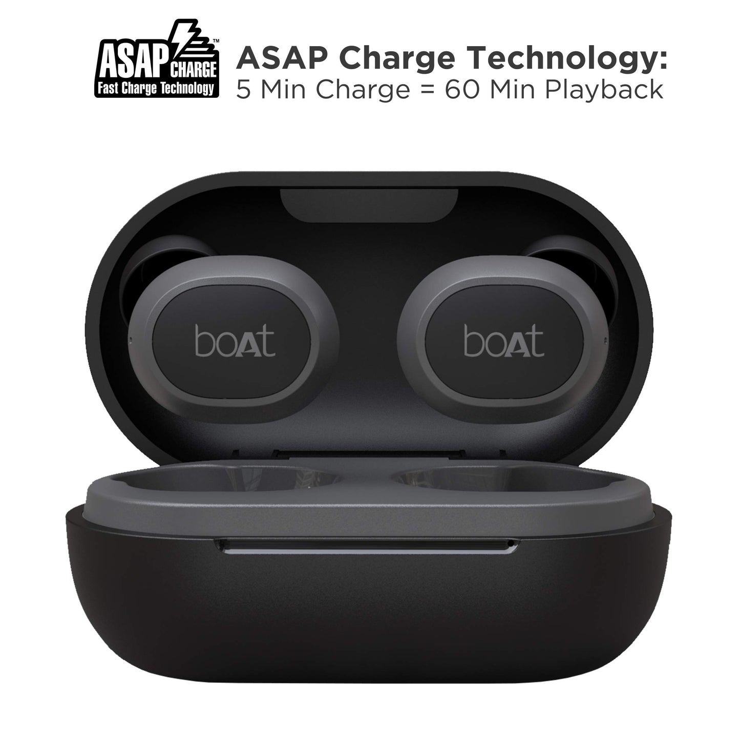(Open Box)boAt Airdopes 170 TWS in Ear Earbuds with 50H Playtime, Quad Mics Enx Tech, Low Latency Mode, 13Mm Drivers, ASAP Charge, Ipx4, Iwp, Touch Controls & Bt V5.3