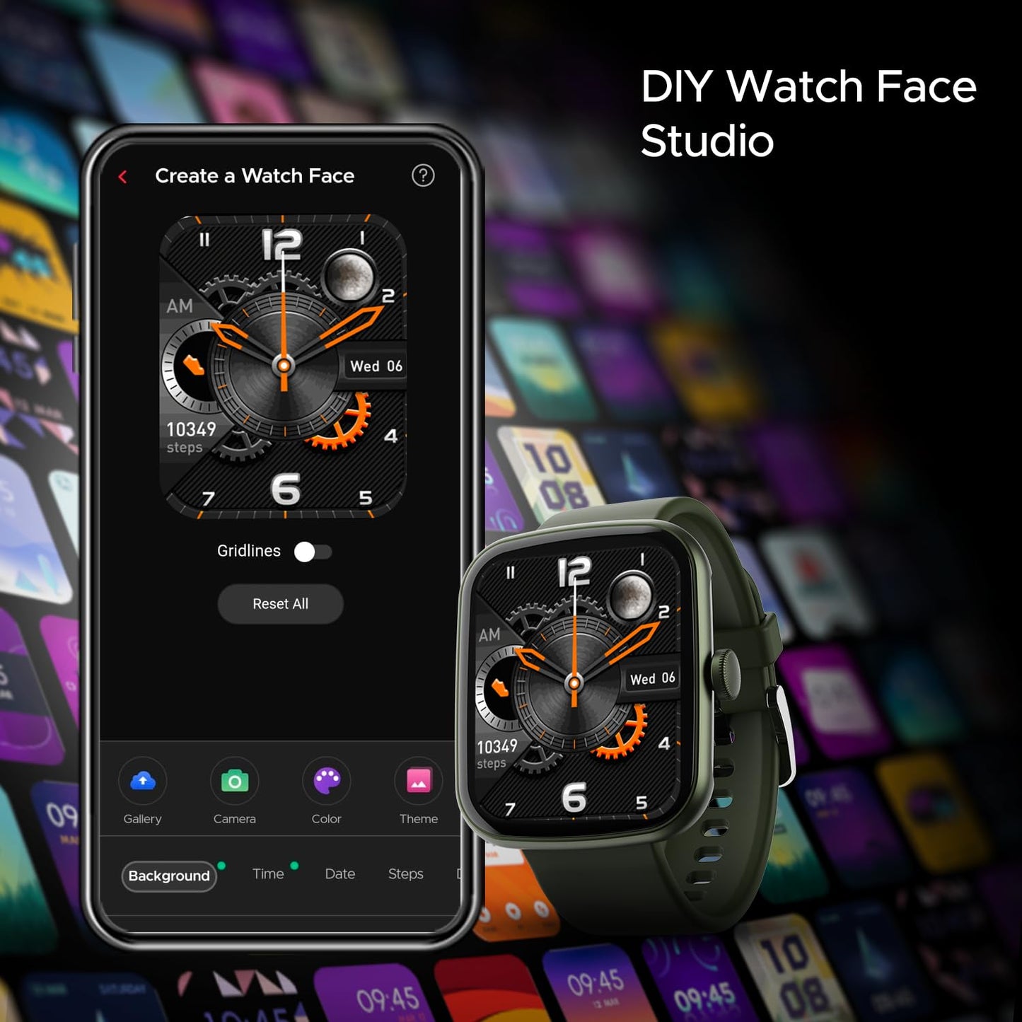 (Open Box) boAt Wave Style Call Smart Watch with Advanced BT Calling Chip,DIY Watch Face Studio, Coins, 1.69" HD Display, Health Ecosystem, Live Cricket Scores, Quick Replies, HR & SpO2