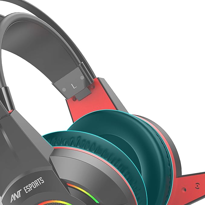 (Open Box) Ant Esports H550W Gaming Headset for PC / PS4 / Xbox One, Nintendo Switch, Computer and Mobile, World of War Ship Licensed – Black