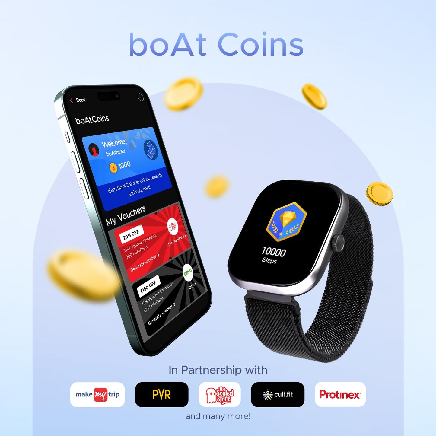 (Open Box) boAt Wave Sigma w/ 2.01" (5.1 cm) HD Display,Bluetooth Calling, Coins, DIY Watch Face Studio, 700+ Active Modes, HR&SpO2 Monitoring, Energy and Sleep Scores, Smart Watch for Men & Women(Active Black)