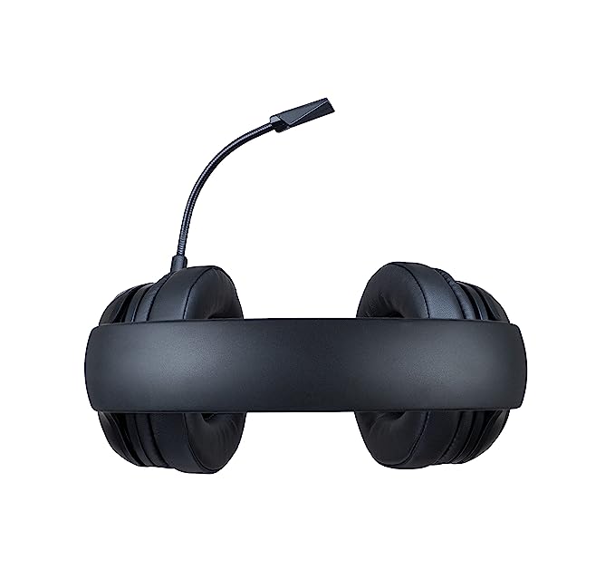 (Open Box) Cosmic Byte Oberon 7.1 RGB Gaming Headset with Dual Input- USB and 3.5mm Jack, Detachable Microphone, 90å¡ Rotatable Earcups (Black)