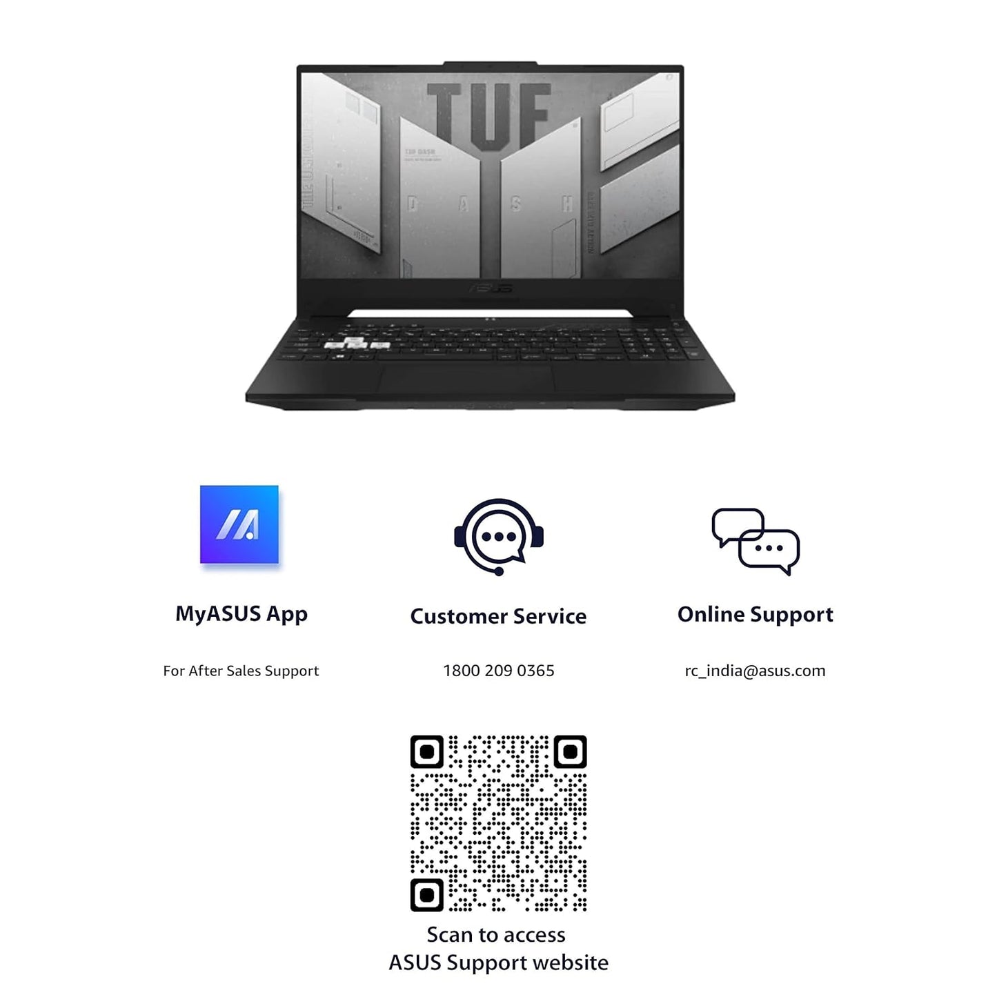 (Brand Refurbished) ASUS TUF Dash F15 Intel Core i7 12th Gen 12650H - (16 GB/1 TB SSD/Windows 11 Home/8 GB Graphics/NVIDIA GeForce RTX 3070) FX517ZR-HQ030WS Gaming Laptop (15.6 inch, Off Black, 2 Kg, With MS Office)