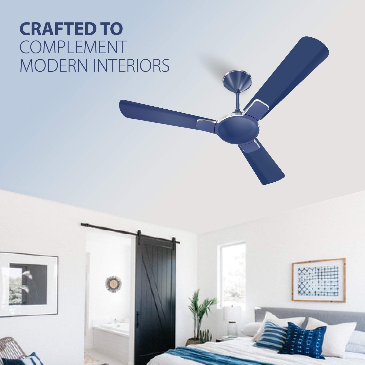Havells 1200 mm FAN ENTICER ES BEIGE COPPER, 2 Star