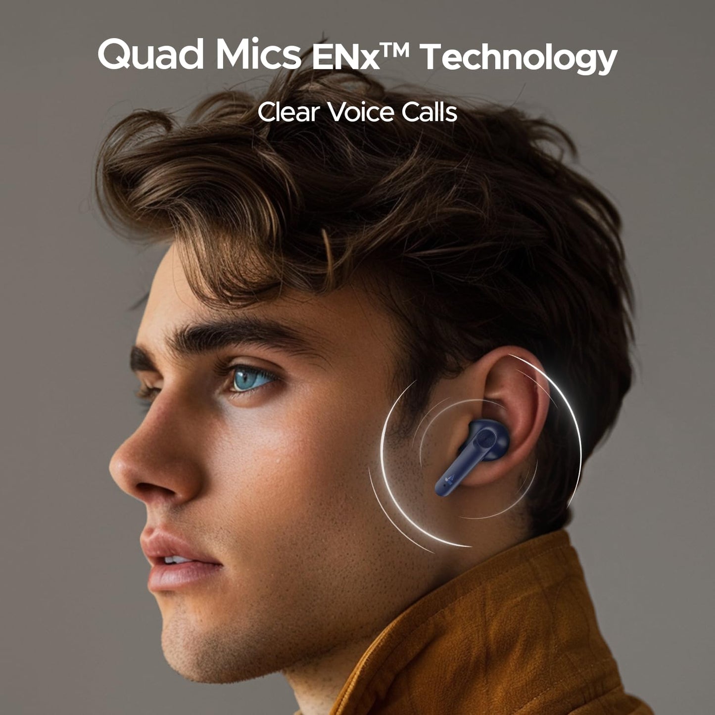 (Open Box)boAt Airdopes 207 Tws in Ear Earbuds with 50 Hrs Playtime, Quad Mics with Enx Tech, ASAP Charging, Iwp Tech, Beast Mode with 50 Ms Low Latency, Bluetooth V5.3, USB Type-C Port & Ipx5(Bold Blue)