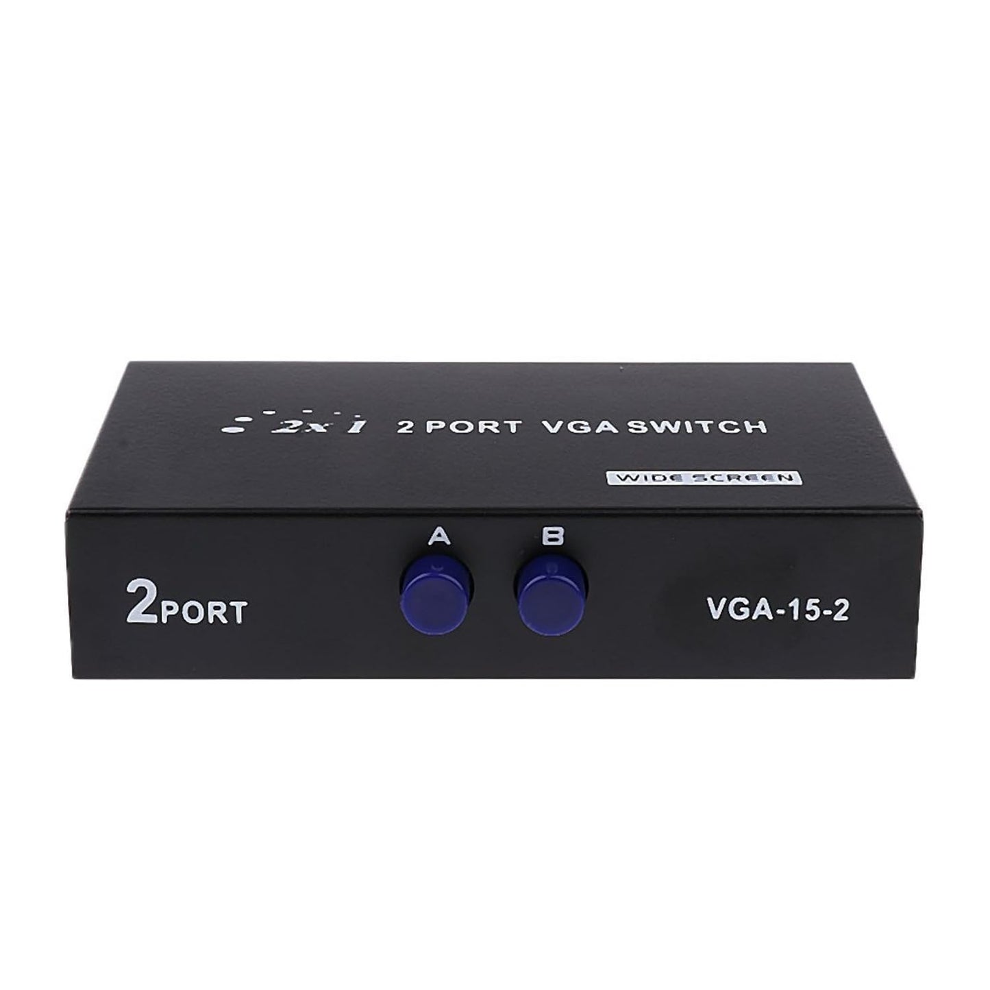 (Open Box)PremiumAV 2 Port VGA Monitor Switch (Black)