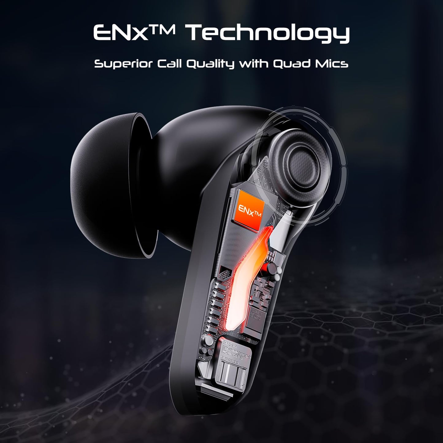 (Open Box)boAt Immortal 100 in Ear TWS Earbuds(Black Sabre)