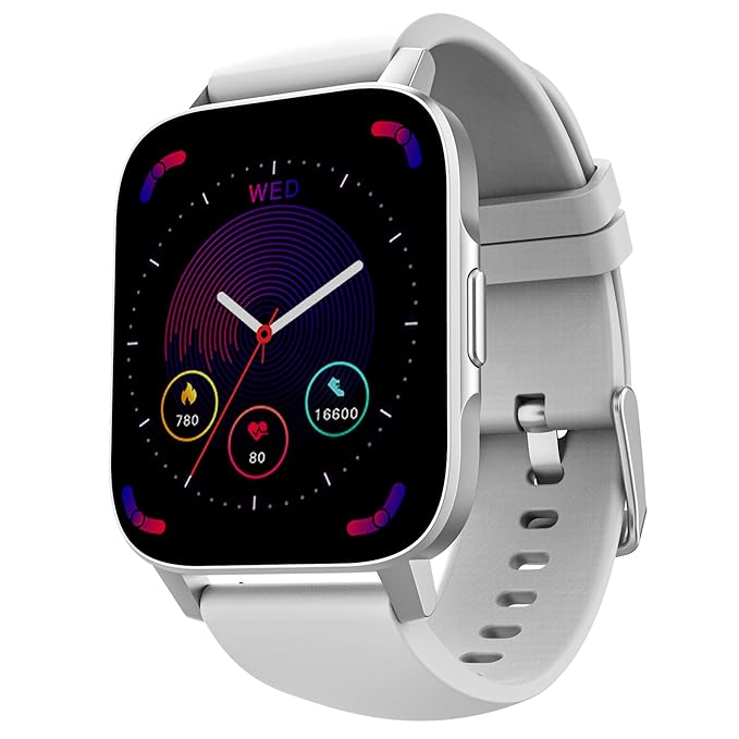 (Open Box) TAGG Verve NEO Smartwatch 1.69‰۪‰۪ HD Display | 60+ Sports Modes | 10 Days Battery | 150+ Maximum Watch Face Library | Waterproof | 24 * 7 HeartRate & Blood Oxygen Tracking | Games & Calculator