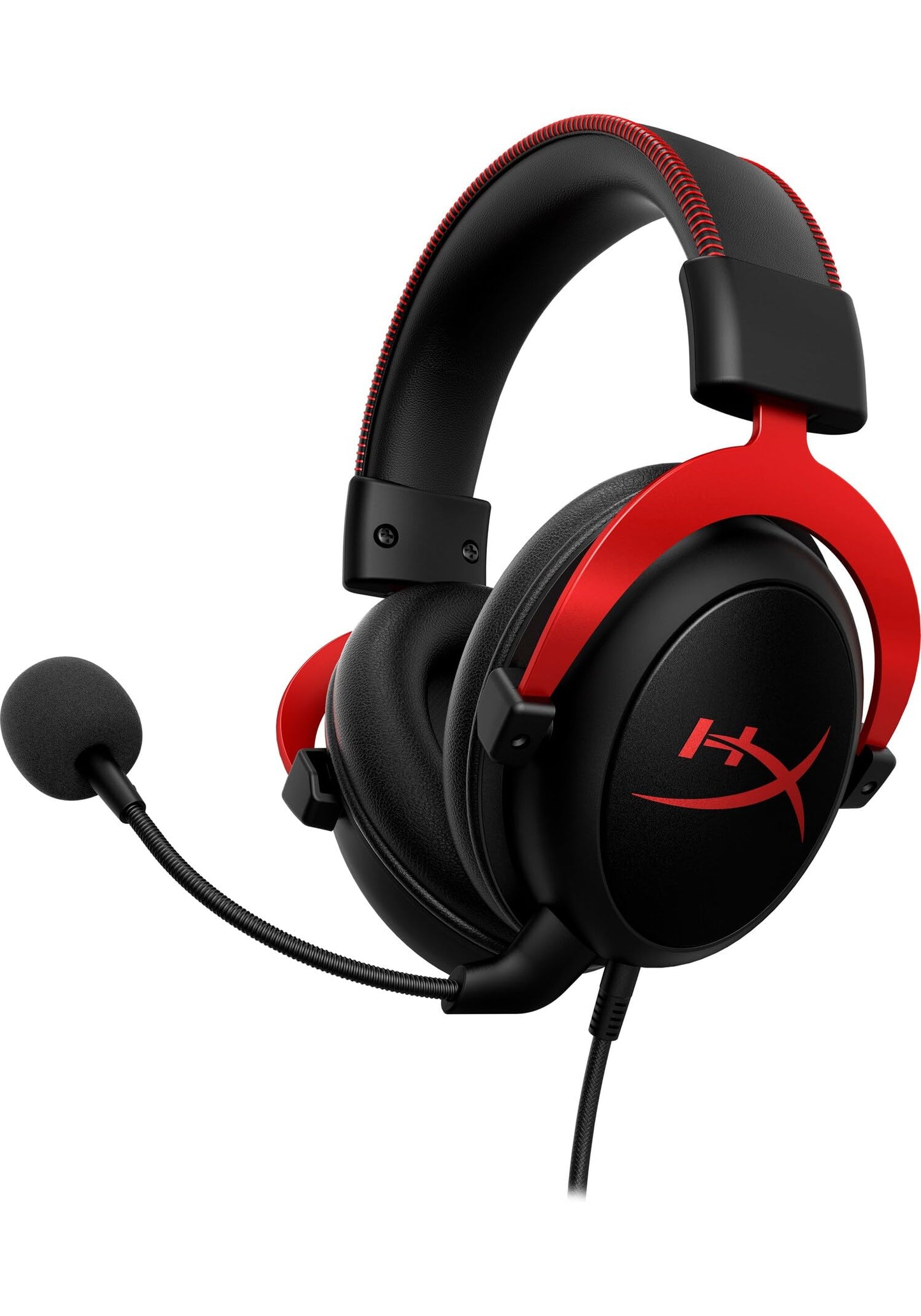 (OPEN BOX)HyperX Cloud Core On-Ear Wired Gaming Headset with Mic for PC, DTS Headpone:X (Black)