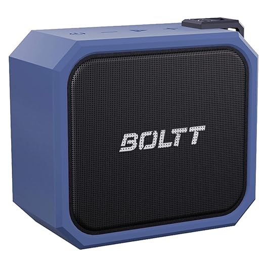 (Open Box) Boltt Fire Xplode BS1100 Bluetooth Speaker with Explosive Sound & Superior Bass, Ultra Light Weight & Compact with Great Playtime, IPX7 Waterproof