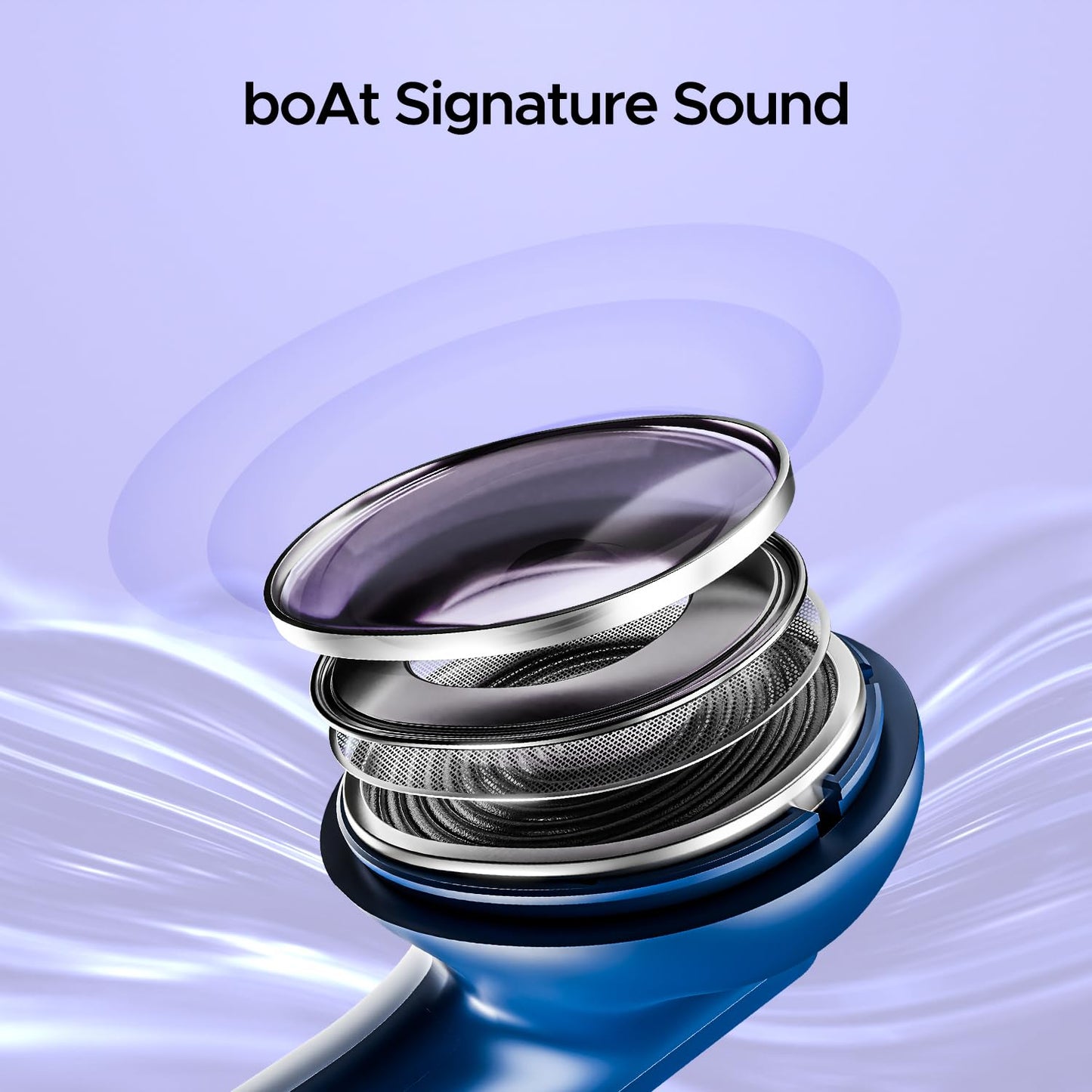 (OPEN BOX0 boAt Airdopes 91 Truly Wireless in Ear Ear Buds w/ 45 hrs Playtime, Beast Mode with 50 ms Low Latency, Dual Mics with ENx, ASAP Charge, IWP Tech, IPX4 & Bluetooth v5.3(Active Black)