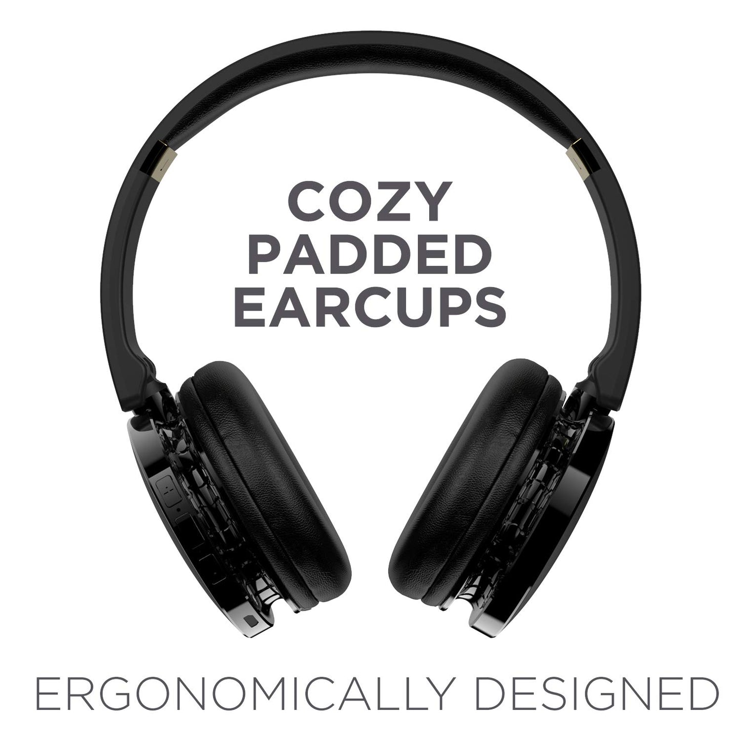 (WITHOUT BOX)boAt Rockerz 370 On Ear Bluetooth Headphones with Upto 12 Hours Playtime, Cozy Padded Earcups and Bluetooth v5.0, with Mic (Buoyant Black)